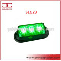 LED verde de emergência aviso luzes Led Dash luzes faróis (SL623)